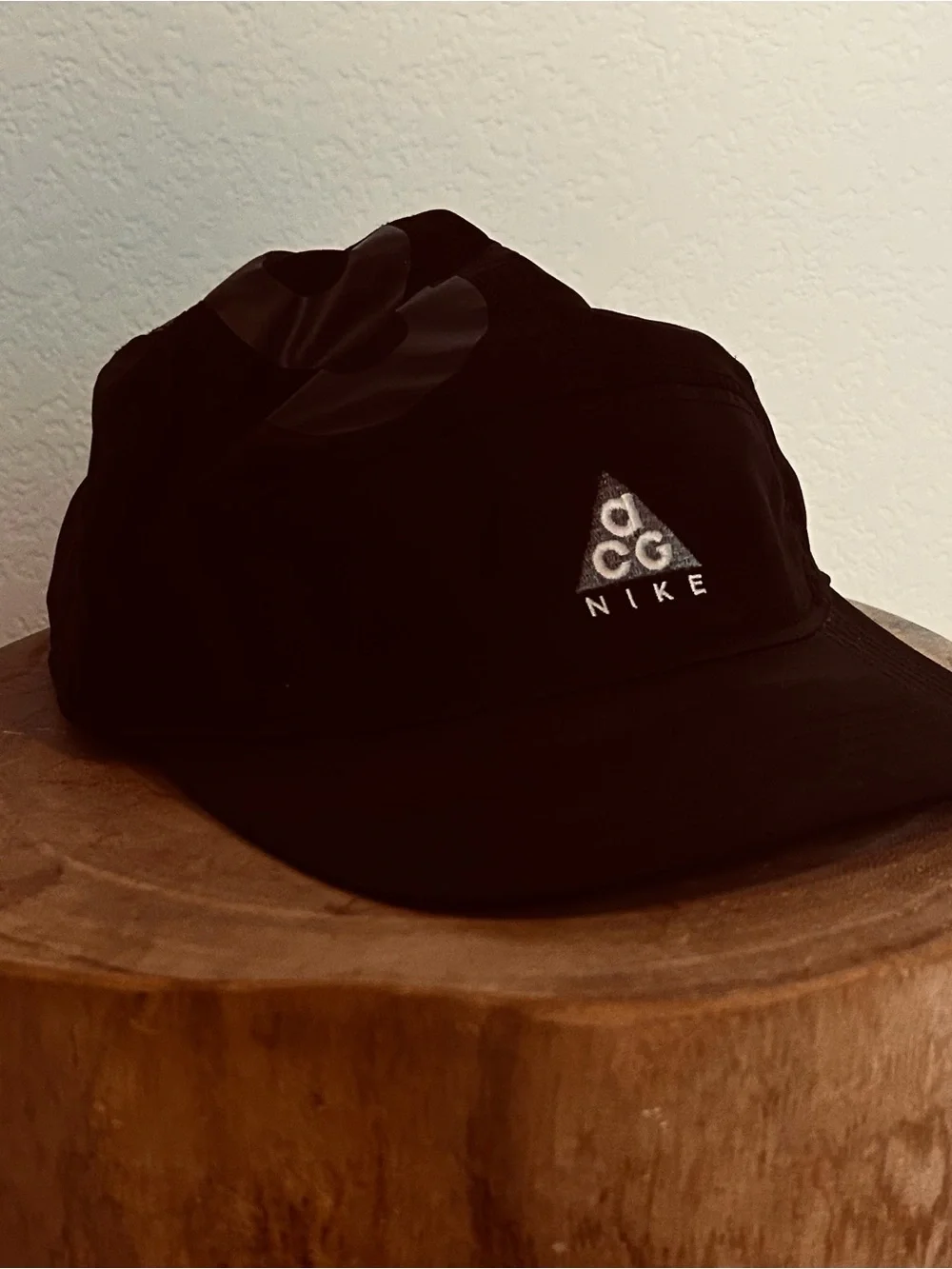 Nike Black ACG Embroidered Logo 5-Panel Hat